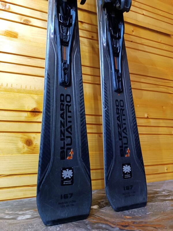 LYŽE BLIZZARD QUATTRO RS 167CM